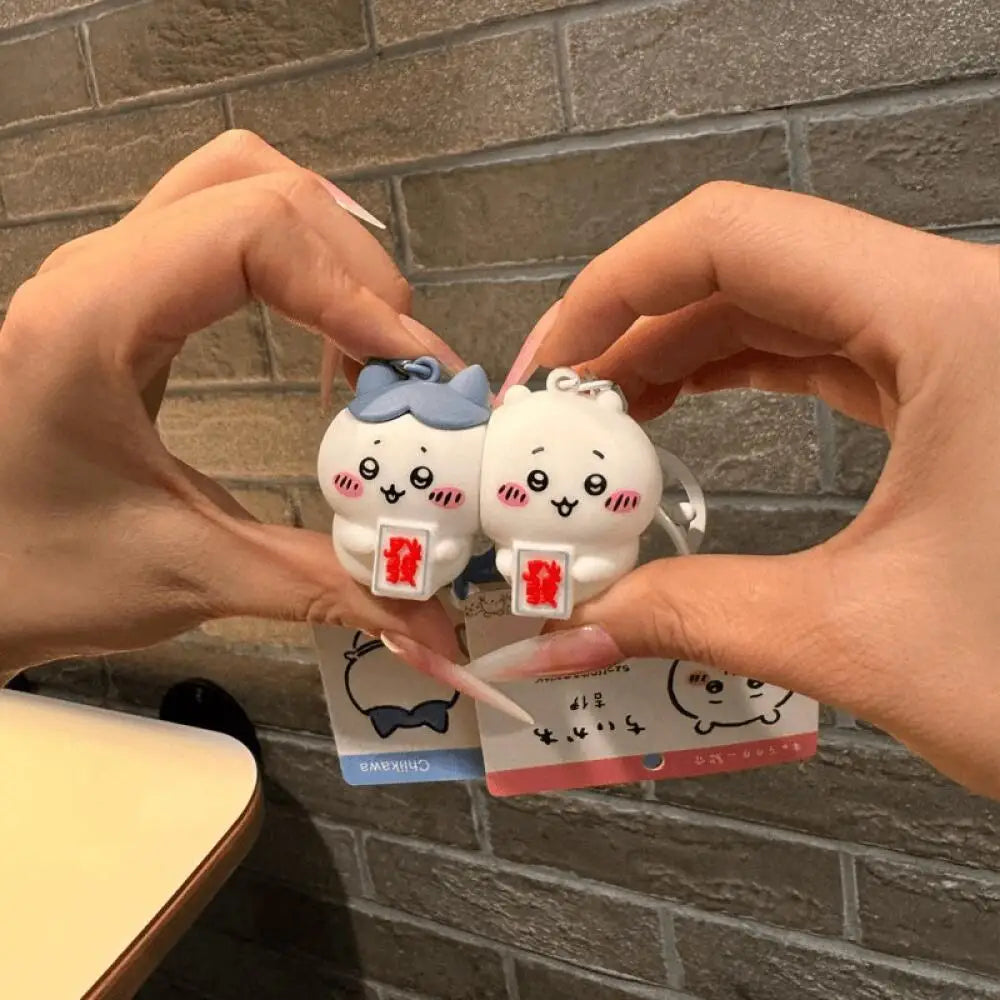 Chiikawa Magnetic Keychain Cute Cartoon Hachiware Chiikawa Doll Pendant Keychains Couple Friends Creative Magnetic Keychain Gift Chiikawa Magnetic Keychain Cute Cartoon Hachiware Chiikawa Doll Pendant Keychains Couple Friends Creative Magnetic Keychain Gift